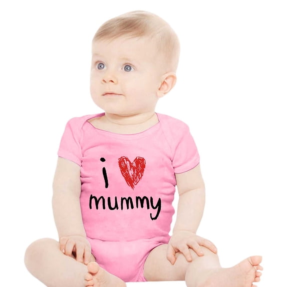 Sjldqy Baby Girl Romper Short Sleeve Crew Neck Letter Print Onesies Breathable Summer Soft Toddler Romper Size 6-9 Months Light Pink