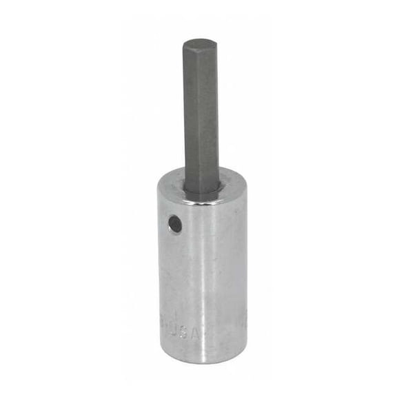 1/2 in Drive Hex Socket Bit Metric 8 mm Tip, 4 1/4 in L