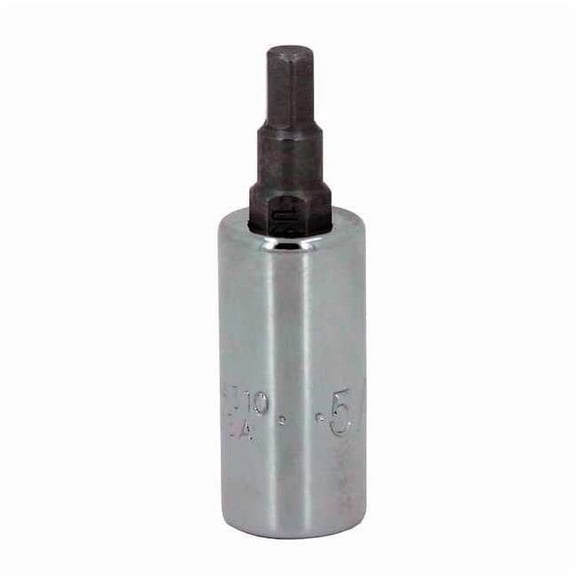 1/4 in Drive, 4mm Metric Socket, 6 Points, Socket Bit, Steel, 1/4 in, TpSz 4 mm