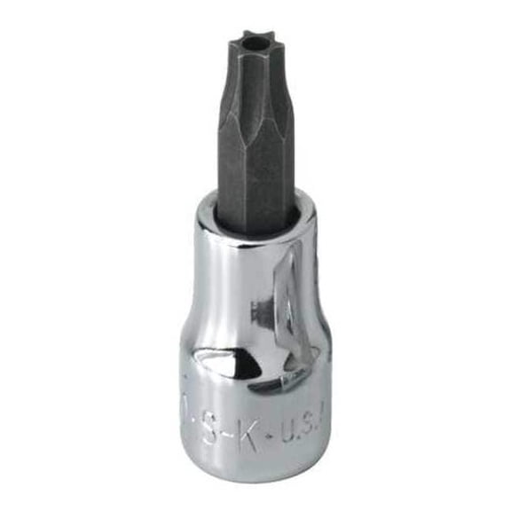 Sk Professional Tools 3/8 in Drive, T55 Torx(R) Socket, 6 Points 45455