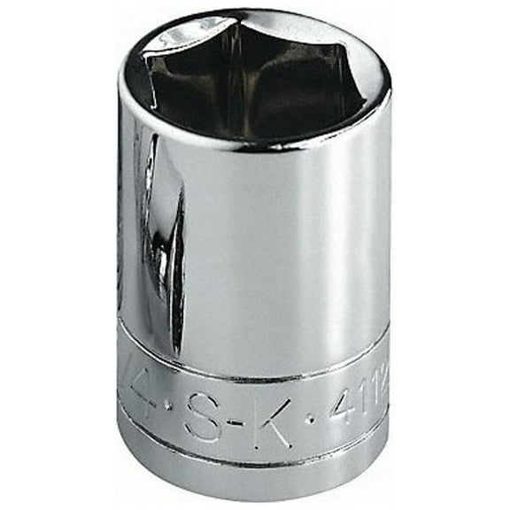 Sk Professional Tools Socket, Steel, Chrome, 1 1/2 in 41148