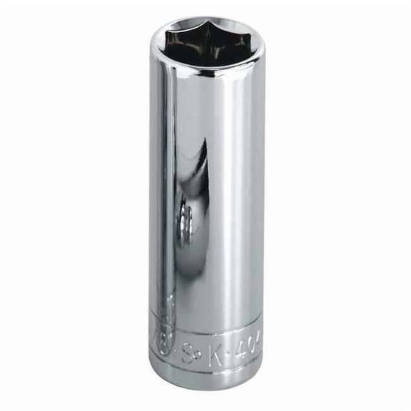 Sk Professional Tools Socket, Steel, Chrome, 1 1/8 in 40836