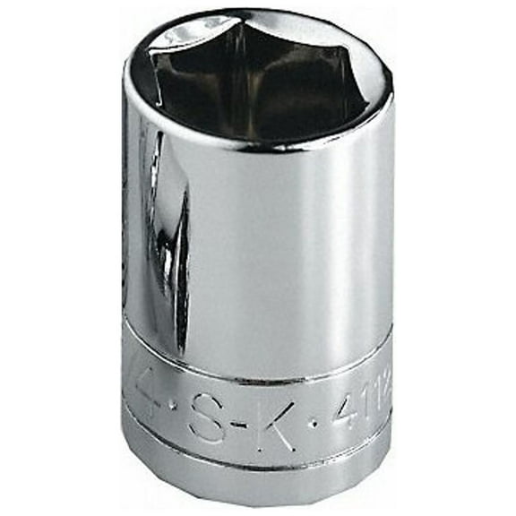 Sk Professional Tools Socket, Steel, Chrome, 1 in 40132
