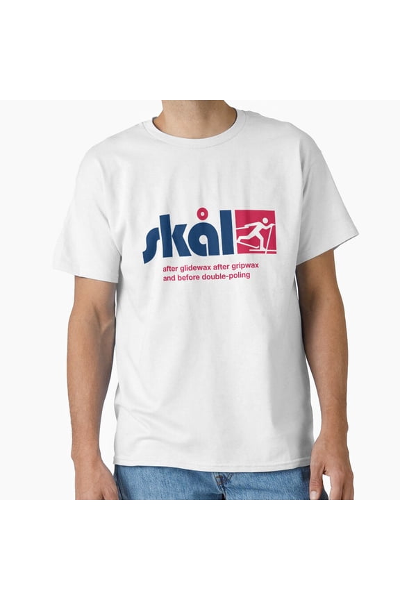 Skål Usa Skiing Shreddystudio Design T-Shirt