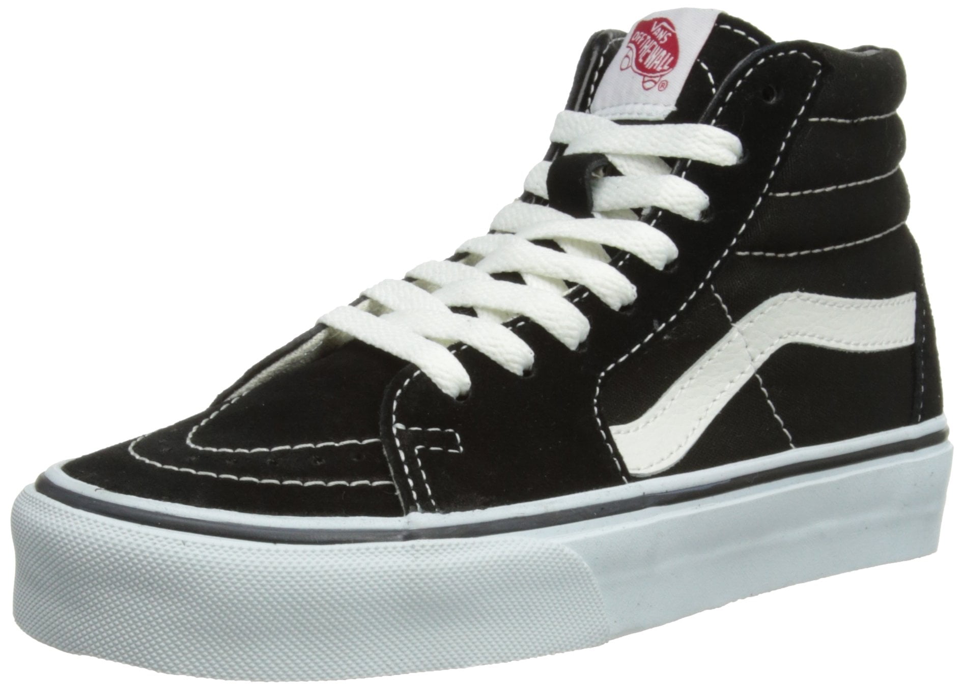 veld Promoten kom tot rust Sk8-Hi (Black/Black/White) Men's Skate Shoes-9 - Walmart.com