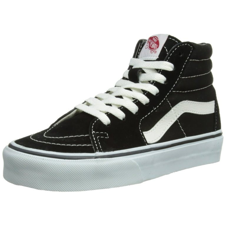 veld Promoten kom tot rust Sk8-Hi (Black/Black/White) Men's Skate Shoes-9 - Walmart.com