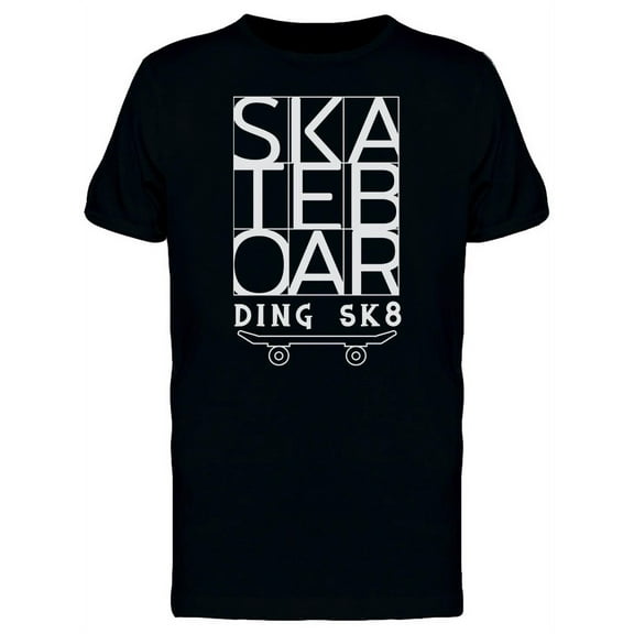 Sk8 Logo T-Shirt Men -Image by Shutterstock, Male Large
