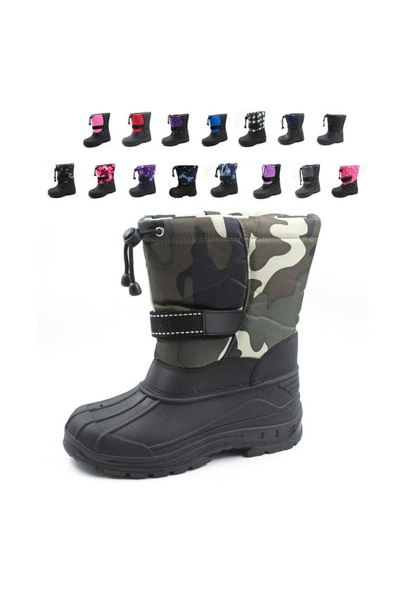 Ska-Doo Kids Cold Weather Snow Boots All Sizes