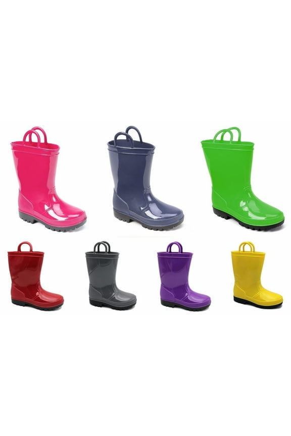 Ska Doo Kids Toddler Rain Boots Assorted Colors