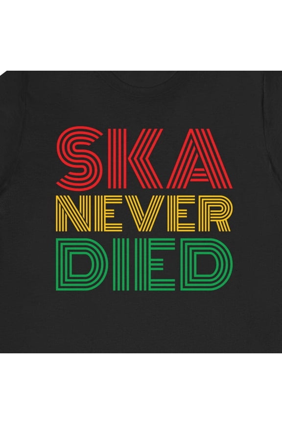 Ska Never Died TShirt Funny Ska Band Music Tee