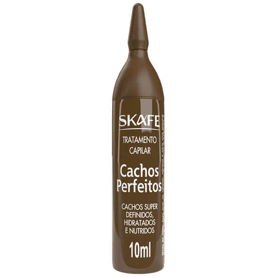 Skafe - Linha Tratamento Capilar - Ampola Cachos Perfeitos 10 Ml - (Hair Treatment Collection - Perfect Curls Ampoule 0.34 Fl Oz)