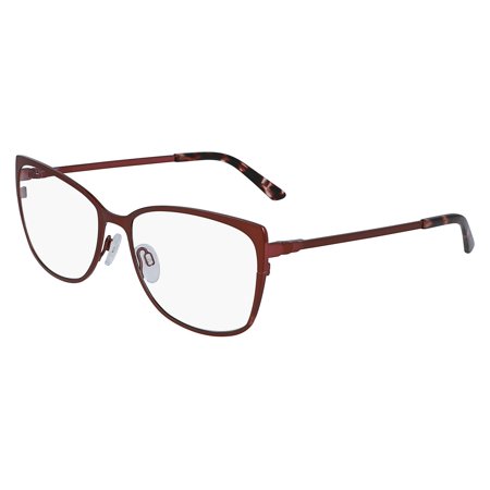 Skaga SK2827 Kreativ Full Rim Rectangle Red Eyeglasses