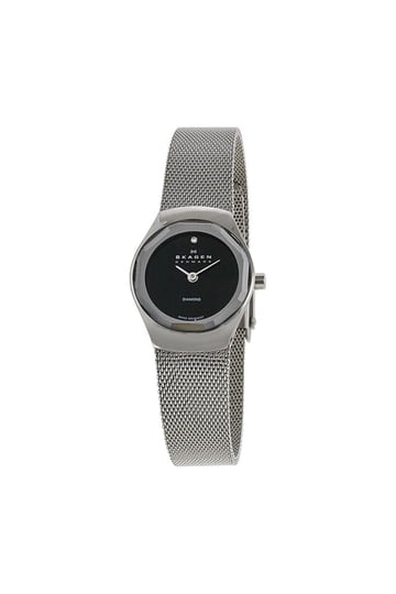 Grenen Denmark Womens Silver Mesh Watch Black Mother Of Pearl Dial New Battery Skagen | Accessories | Skagen Women Mother Of Pearl Square  main image 4