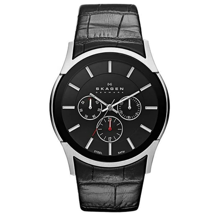 【稼働美品・付属品完備】SKAGEN SKW6544／ブラック文字盤／クォーツ スカーゲン SKAGEN アーレン SKW6544 メンズ｜腕時計本舗