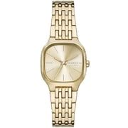 Skagen Womens Mellem Lille Gold Dial Watch - SKW3162