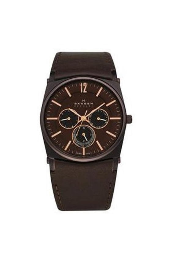 Steel Men's Brown Dial Quartz Watch 759LDRD