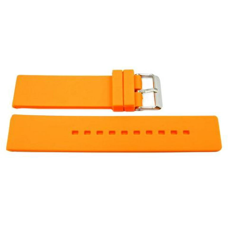 Skagen Style Interchangeable Silicone 20mm Orange Replacement