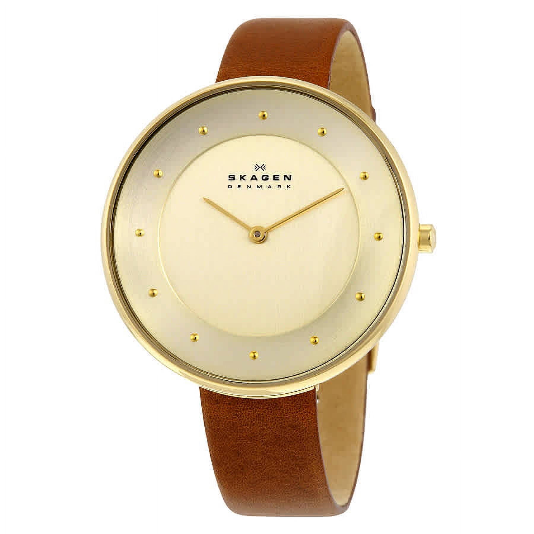 Skagen Leather Strap Watch - Women’s Skagen Women main image 3