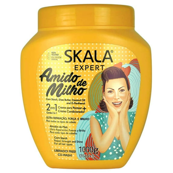 Skala Amido De Milho2 In 1 Conditioning Treatment Cream 35.27 oz
