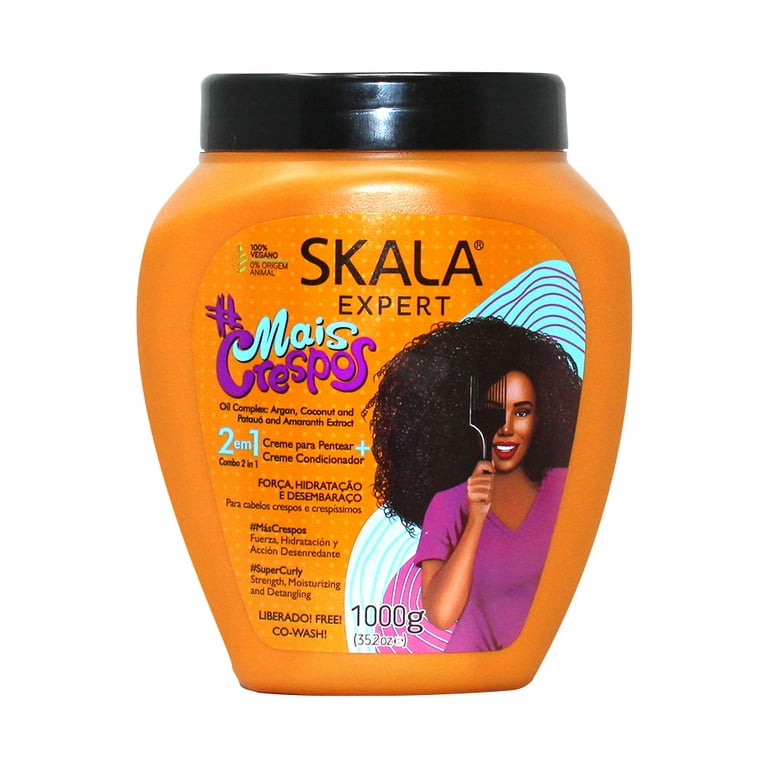 Skala Expert Curly and Afro Hair Treatment 1000g(35.2oz)- Moisturizing and  Smoothing 
