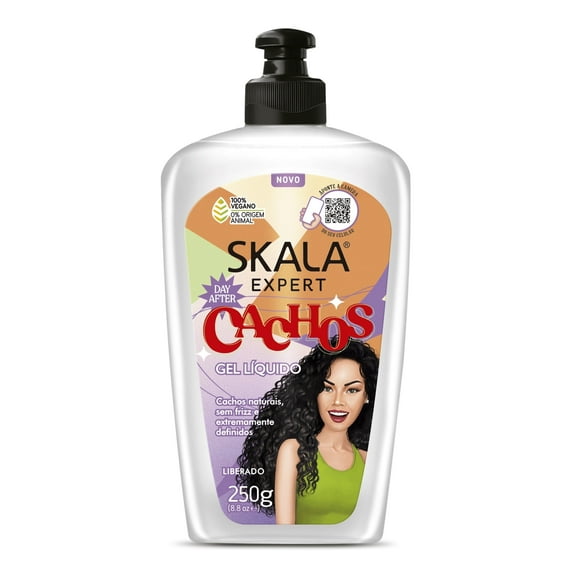 Skala Expert Mais Cachos Curly Hair Day After Liquid Gel, Net.Wt 250g