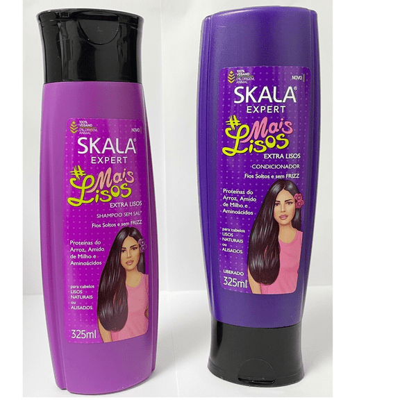 Skala Expert Mais Lisos Shampoo and Conditioner 325ml