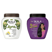 Skala Hair Treatment Cream Avocado & Mais Lisos 2-in-1 Hair Cream, 1000g Extra Lisos