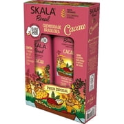 Skala - Linha Brasil - Kit Shampoo e Condicionador Cacau 2 x 325 Ml - Brazil Collection - Cocoa Shampoo & Conditioner Set 2 x 11 Fl Oz