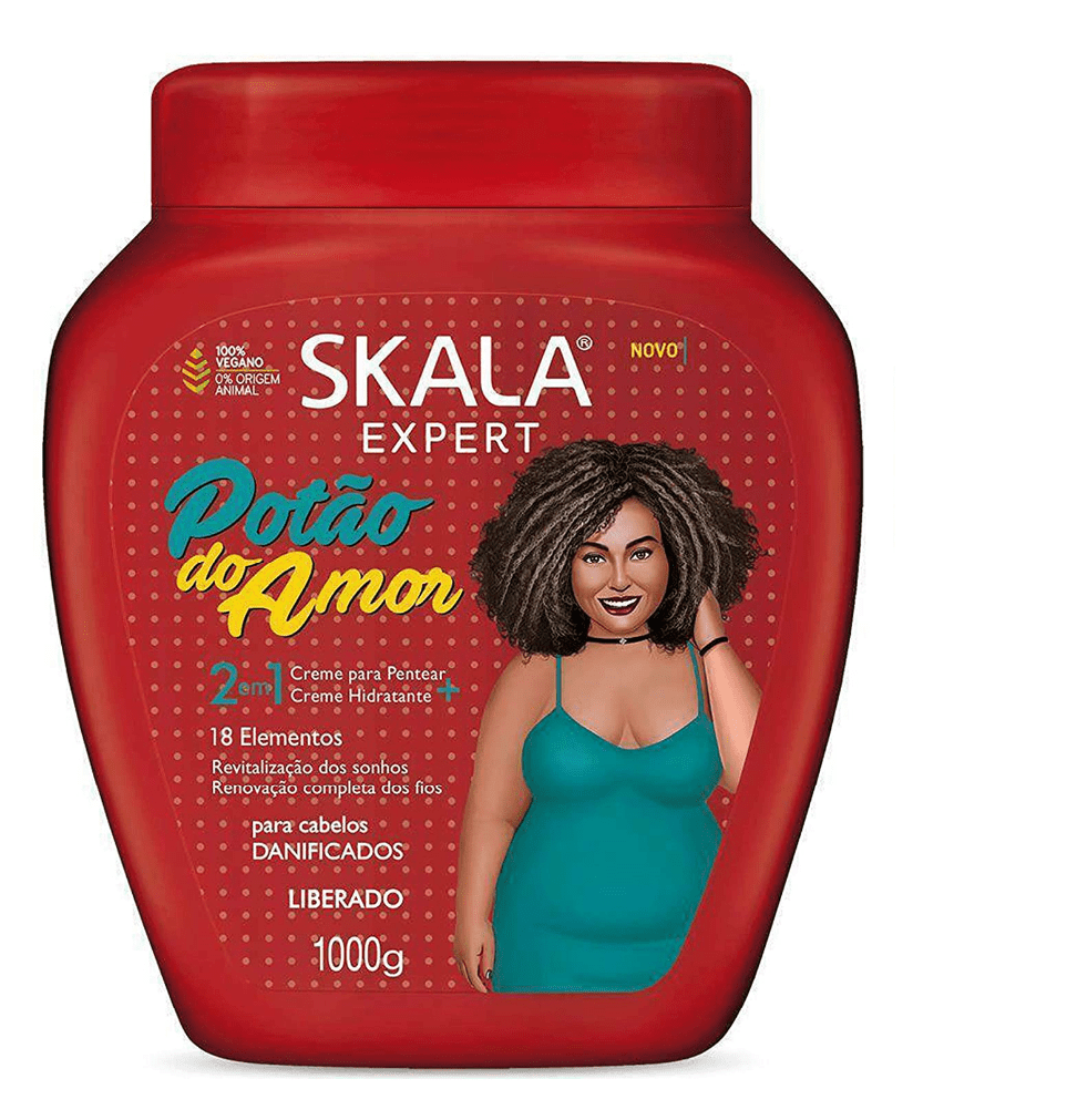 Skala Potao Do Amor 2 In 1 Hair Treatment Conditioning Cream, Net.Wt 1000g