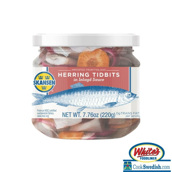 Skansen Traditional Inlagd Herring Jar - 7.76oz.