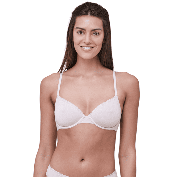 Skarlett Blue Adorned Cotton Underwire Bra Cashmere 30D