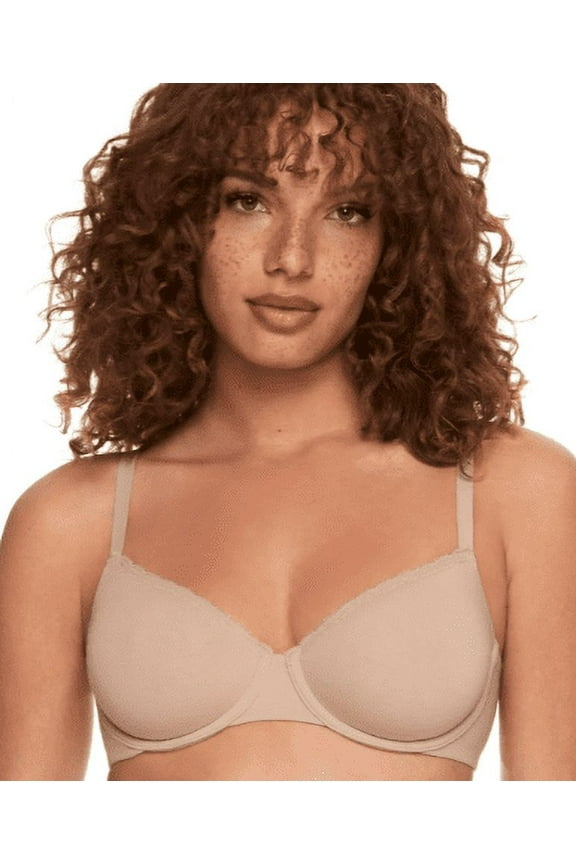 CASHMERE Adorned Cotton Blend Underwire Bra, US 30DDD, UK 30E