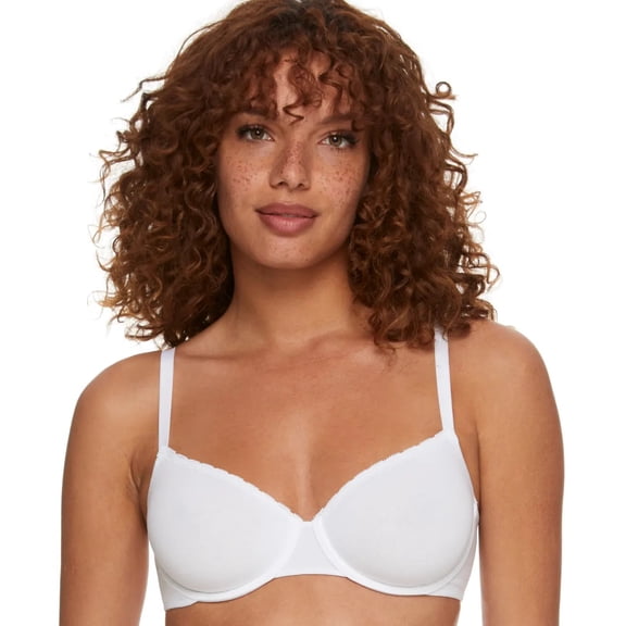 Skarlett Blue WHITE Adorned Underwire Bra, US 36D, UK 36D