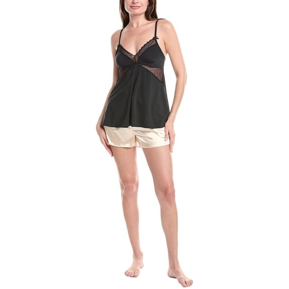 Skarlett Blue womens Siren Babydoll, l, Black