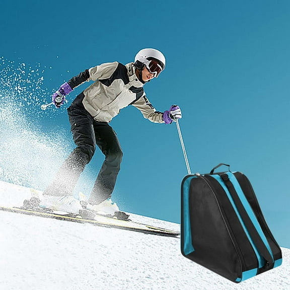 Skate Bag for Roller and Ice Skates Durable Carrying with Accessories Storage for All Ages