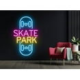 thumbnail image 1 of Skate Board Park Neon Signs, Art Wall Decor, 1 of 4