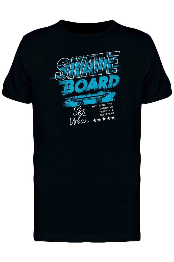 Skate Board Urban Freestyle T-Shirt Men -Image by Shutterstock, Male XX-Large