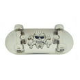 thumbnail image 1 of Skate Boarders Skateboard Belt Buckle Skateboarding Skull Crossbones Silver New, 1 of 2