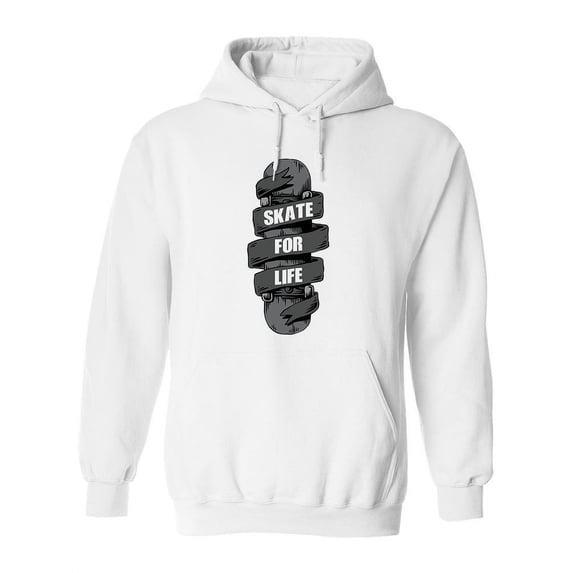 Skate For Life Hoodie Women -SPIdeals Designs, Female 5X-Large