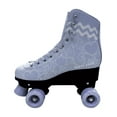 thumbnail image 1 of Skate Gear Extra Support Quad Roller Skates, Holiday Gift for Adults (Lavender, Women's 7 / Youth 6 / Men's 6), 1 of 5