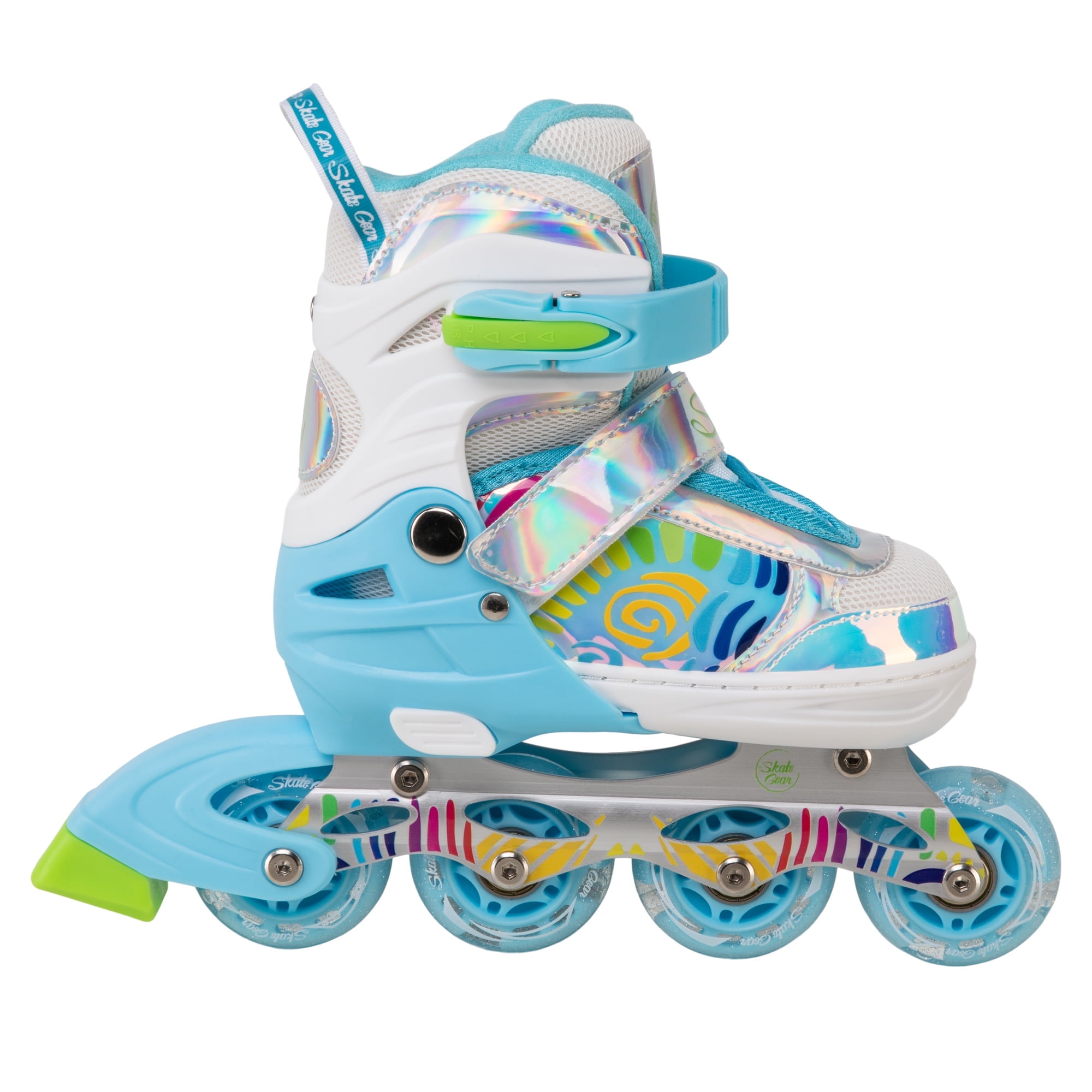 Sulifeel Rainbow Quad Rollerblade Inline Skates for Big Kids