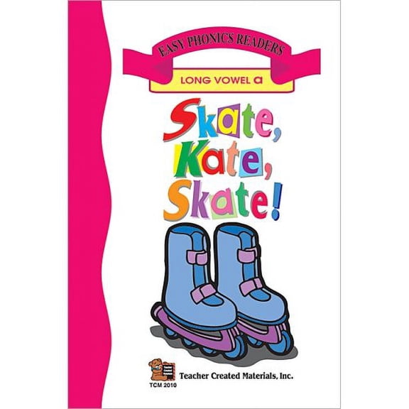 Pre-Owned Skate, Kate Skate: Easy Phonics Reader Paperback