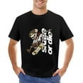 thumbnail image 1 of Skate Or Die Men’s Graphic T-shirt Vintage Short Sleeve Sport Tee Black 5XL, 1 of 2