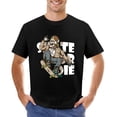 thumbnail image 1 of Skate Or Die Skull Riding Skateboard Vintage T-shirt Mens Cotton Classic Crewneck Short Sleeve Tees Unisex Black 5XL, 1 of 5