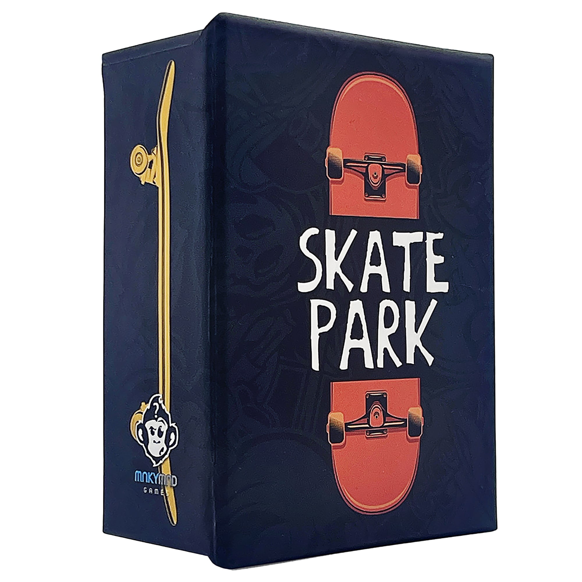 Mnkymnd Games: Skate Park - Trick Playing Card Game, Create Obstacles, Roll To Land Your Tricks, Party & Family Play, Ages 8+, 1-3 Players, 10-20 Min