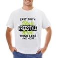 thumbnail image 1 of Skate Ride Freestyle Vintage T-shirt Mens Cotton Classic Crewneck Short Sleeve Tees Unisex White M, 1 of 5
