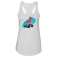 thumbnail image 1 of Skate Shoe Racerback Tank Women -SPIdeals Designs, Female x-Large, 1 of 4