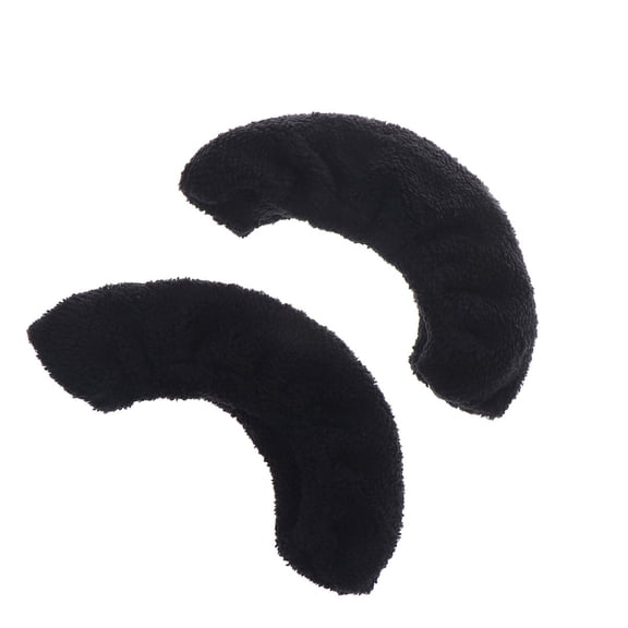 Black Roller Skate Covers Protective Skating Accessories for Kids and Lightweight Skating Supplies