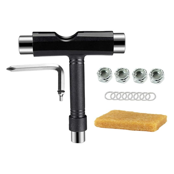 Skate Tools Skateboard Tool Repair Install T shaped Wrench Scooter Parts