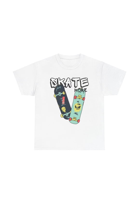 Skate Tshirt Skate Boarding SB Vintage Graphic Unisex Heavy Cotton Tee